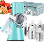 Ourokhome Rotary Cheese Grater Hand Crank, Kitchen Shredder Speed Mandolin by Ourokhome