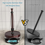 Oil Rubbed Bronze Paper Towel Holder Countertop, Bronze Kitchen Accessories - Image 5
