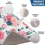 Spring Floral Dish Drying Mat for Kitchen Counter Spring Summer Flowers Kitchen - Image 3