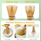 Matcha Whisk Bamboo Whisks Traditional Chasen Wisk - Image 5