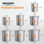 ROVSUN 50QT Stainless Steel Seafood Boil Pot - Image 6