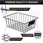 8 Pack Wire Storage Baskets for Organizing - Image 7
