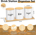 Reallnaive Coffee Tea Sugar Container Set - Image 2
