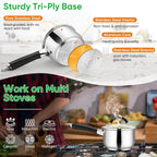 P&P CHEF 1 Quart Sauce Pan - Image 5
