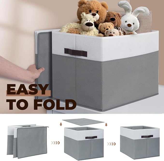 Criusia 6 Pack Clothes Bins for Organization - Image 7