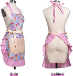 Lovely Flower Pattern Retro Aprons - Image 2