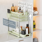 VERIFOST Under Sink Organizer, 2 Pack Under Kitchen Bathroom Cabinet Organizer - Image 4