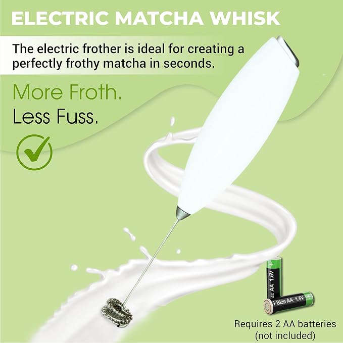 Matcha Whisk Set with Matcha Bowl - Image 4