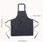 2 Pack Cooking Aprons Adjustable Bib Apron - Image 4