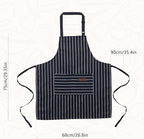 2 Pack Cooking Aprons Adjustable Bib Apron - Image 4