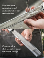Grater, Lemon Zester Cheese Grater, Cheese Shavings, Parme Cheese, Zester Grater - Image 6