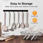 Onader Kitchen Cooking Utensils Set, Heat Resistant & Nonstick Cookware Friendly - Image 6