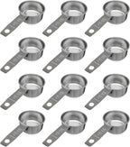 1/3 Cup Stainless Steel Measuring Cup | Sturdy Metal 80 ml | 80 cc | 3 oz | by Knupp+Co.