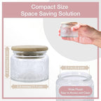4 oz Decorative Mini Glass Jars - Image 5