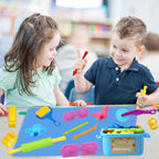 Dough Tool Set, Dough Accessories Includes Storage Container, 3D Animal - Image 8