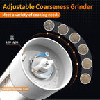 2Pack Electric Salt and Pepper Grinder Set USB Rechargeable - Image 3