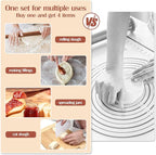 6PCS Silicone Baking Mat Set, Pastry Mat - Image 5