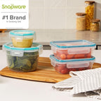Snapware Plastic Total Solutions Food Storage Containers Set, Airtight & - Image 7