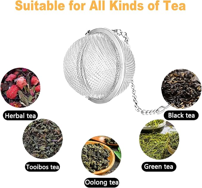 Set of 2 Tea Infuser for Loose Leaf Tea - Image 7