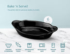 Au Gratin Baking Dishes, for Casseroles, Lasagna & Cobblers, Individual Serving - Image 5