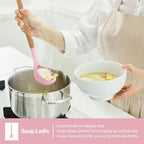 E-far Cooking Utensils Set of 6, Silicone Kitchen Utensils - Image 5