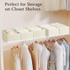 DIMJ Drawer Organizers Clothes, Dresser Organizer Bins - Image 4