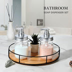 Amolliar Plastic Mason Jar Soap Dispenser - Image 4