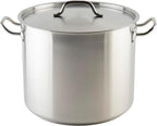 Winware Stainless Steel 32 Quart Stock Pot - Image 7