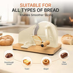 Manual Bread Slicer for Homemade Sourdough-Adjustable Thickness Bread Slicer - Image 5