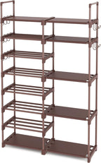 ROJASOP Shoe Rack Organizer, 8-Tier Metal Shoe Rack by ROJASOP