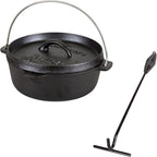 Stansport Pre-Seasoned Cast Iron Dutch Oven by Stansport