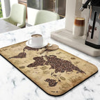 Fun Coffee Mat 19inx12in, Coffee Bar Mat - Image 2