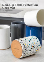 Nucookery Utensil Holder, 6.4" Ceramic Kitchen Utensil Holder - Image 5