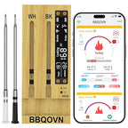 BBQOVN WiFi Sub-1G Wireless Meat Thermometer Unlimited Range 7 NIST Certified by BBQOVN