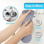 4 Pcs Oven Mitts and Pot Holders, High Heat Resistant 500 Degree Glove - Image 5