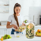 Liuruiyu 78oz Glass Food Storage Jars - Image 6
