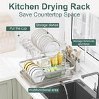 LIYI Dish Drying Rack, Large Dish Rack - Image 6