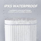 ELPHECO Bathroom Trash can Motion Sensor, AutomaticGarbage can, Slim Plastic - Image 5