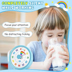 HIPPIH Visual Timer for Kids, 60 Minute Countdown Timers for Classroom Kitchen - Image 6