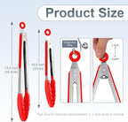 Premium Stainless Steel Heat Resistant Kitchen Tongs - Image 2