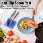 Zulay Kitchen Silicone Utensil Rest - Image 4