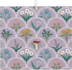 Vintage Flowers Dish Drying Mat 16x18 Inch, Microfiber Absorbent Fast Dry Mat by Unknown