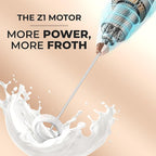 Zulay Kitchen Powerful Milk Frother Wand - Image 3