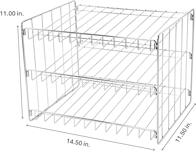 Kitchen Details 3 Tier Can Organizer | Canned Food Storage Rack | Kitchen - Image 2