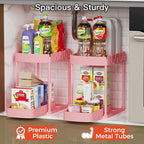Ukeetap 2 Pack Multi-Purpose Pull-Out Storage Organizers, Under Sink Organizers - Image 3