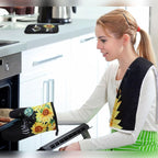 Leinuosen 6 Classic Sunflower Kitchen Towels Kitchen Decor and Accessories Set - Image 4