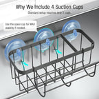 3-in-1 Kitchen Sink Caddy Organizer - Image 6