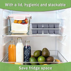Ice Cube Trays for Freezer, 2 Pack Easy Release Slicone Ice Cube Tray - Image 4