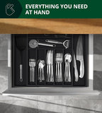 ROYAL CRAFT WOOD Luxury Bamboo Kitchen Drawer Organizer - Image 8