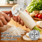 2 Pack MultiFunctional Vegetable Peeler, 3 in 1 Multi Functional Wooden Handle - Image 5